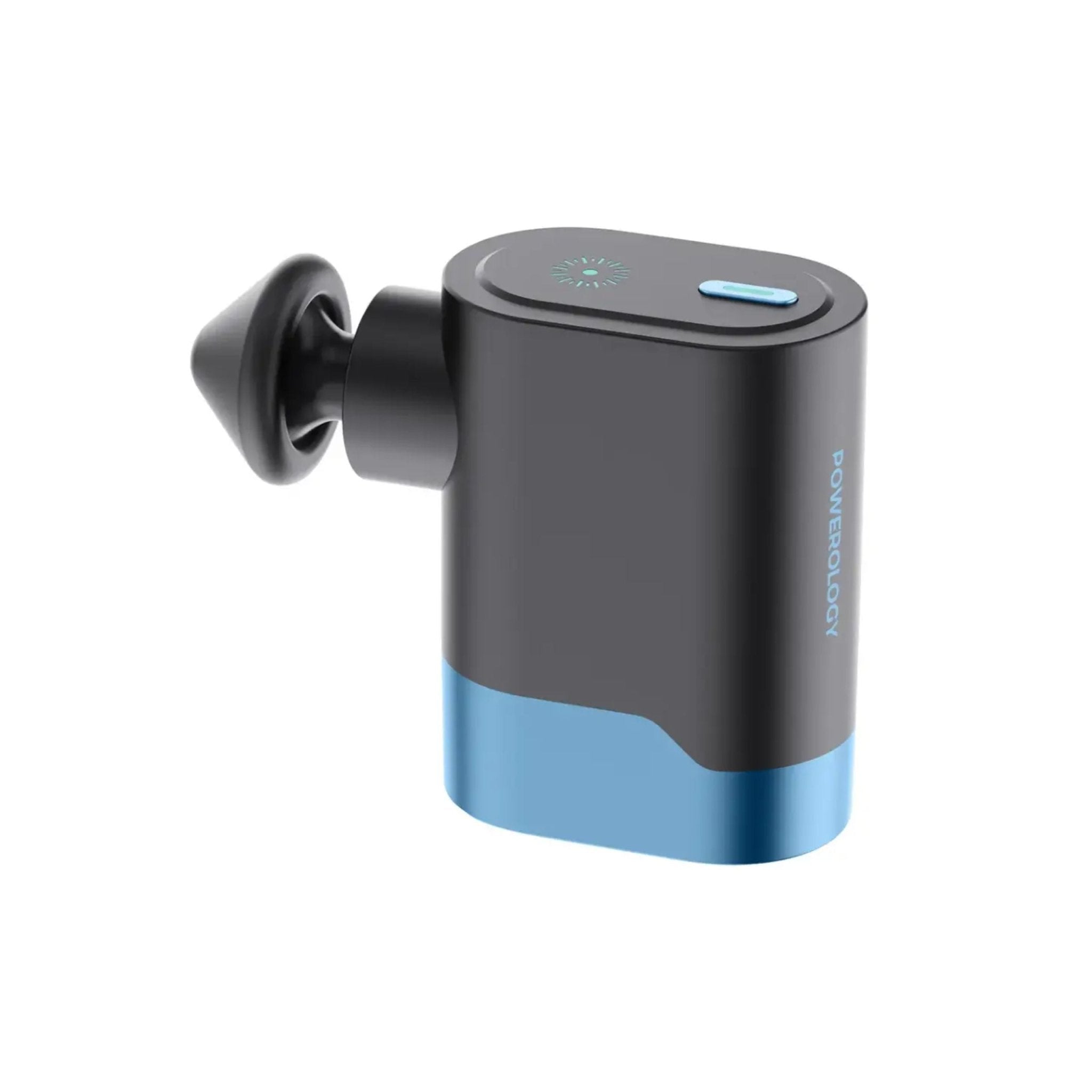 Powerology Ultra-Mini Travel Massager - Black